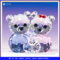 Cute Small Crystal Couple Teddy Bear For Valentien's Day Gift